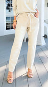 Coastal Ease Barrel Pants-100 Pants-SO ME-Coastal Bloom Boutique, find the trendiest versions of the popular styles and looks Located in Indialantic, FL
