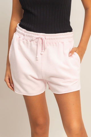 Coastal Ease Shorts - Soft Pink
