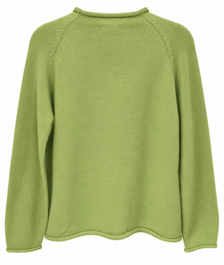 Coastal Fish Graphic Crew Neck Sweater
