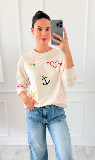 Coastal Icons Sweater