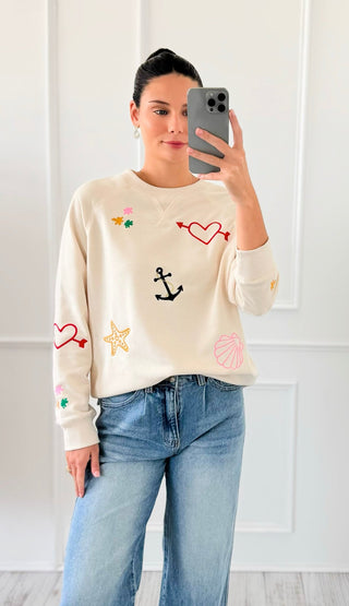 Coastal Icons Sweater