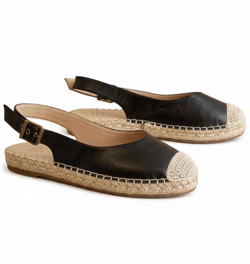 Coastal Riviera Cap Toe Flats-Black-250 Shoes-Oasis Society-Coastal Bloom Boutique, find the trendiest versions of the popular styles and looks Located in Indialantic, FL