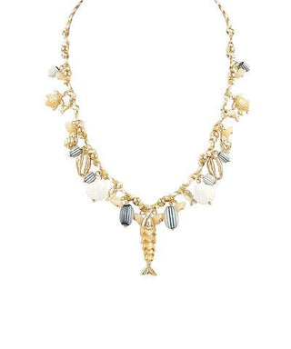 Coastal Treasure Charm Necklace