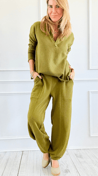 Coastline Lounge Joggers-100 Pants-MONO B-Coastal Bloom Boutique, find the trendiest versions of the popular styles and looks Located in Indialantic, FL