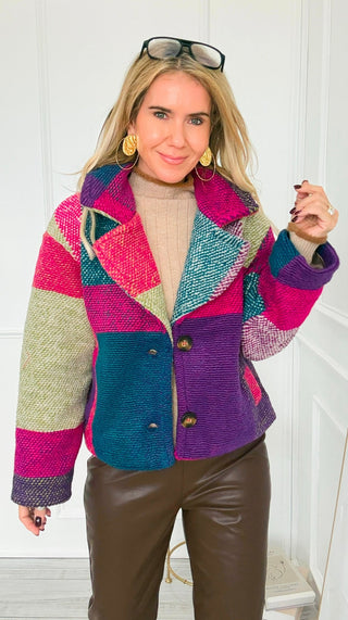 Color Story Woven Jacket