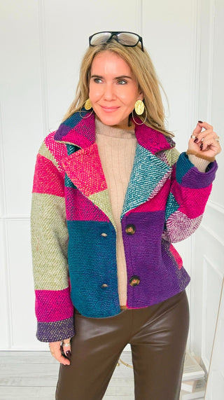 Color Story Woven Jacket