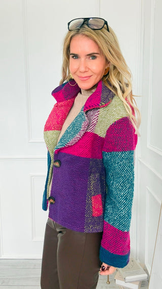 Color Story Woven Jacket