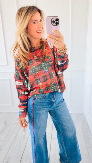 Tartan Tigers Italian St Tropez Knit