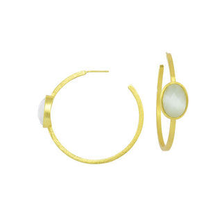 Brisa Hoop Earring - Ice Pearl - BETTY - SEPT ARRAY