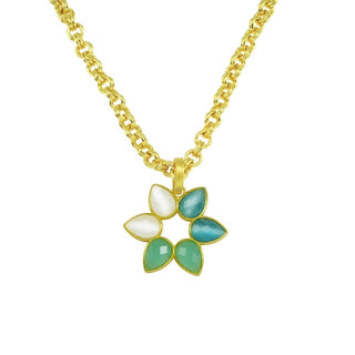 Fiore Necklace - Ice Blue - BETTY - SEPT ARRAY
