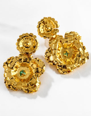 Dahlia Flower Earring