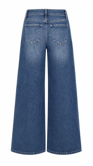 Day To Night High Rise Wide Leg Jeans