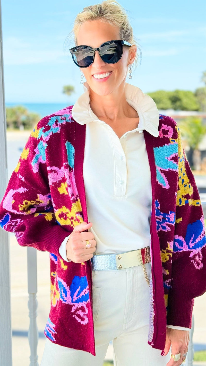 Daydream Knit Cardigan-150 Cardigans/Layers-Umgee-Coastal Bloom Boutique, find the trendiest versions of the popular styles and looks Located in Indialantic, FL