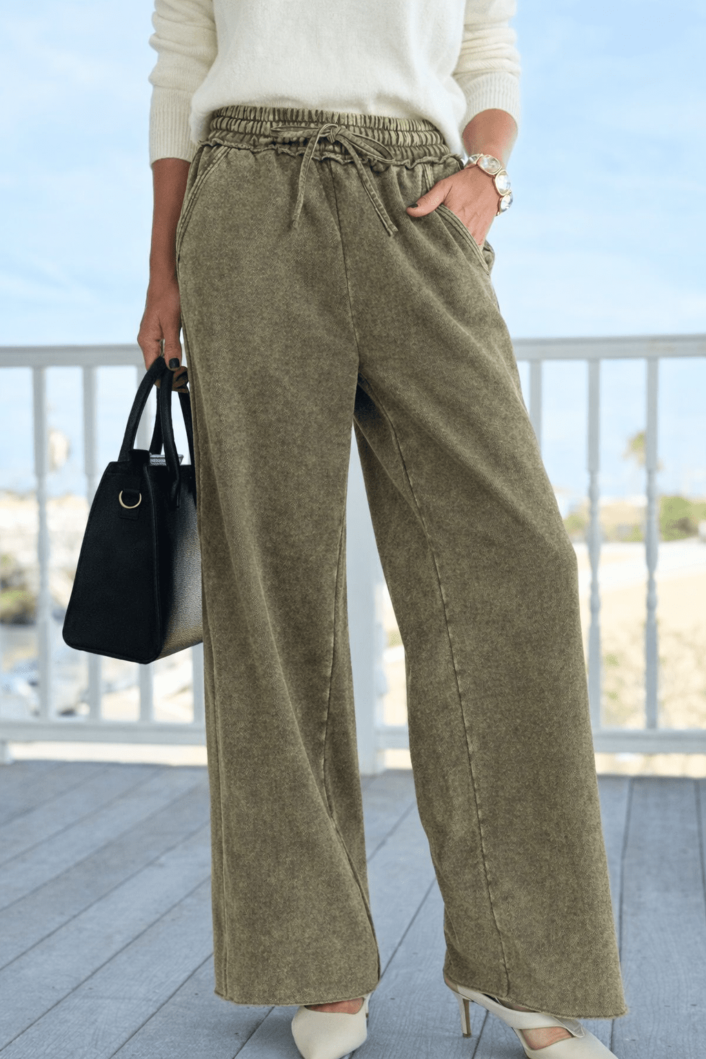Daydream Lounge Pants -Dark Olive