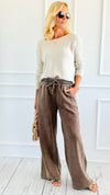 Daydream Lounge Pants - Mocha-100 Pants-Zenana-Coastal Bloom Boutique, find the trendiest versions of the popular styles and looks Located in Indialantic, FL