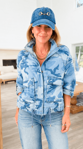 Denim Camo Jacket