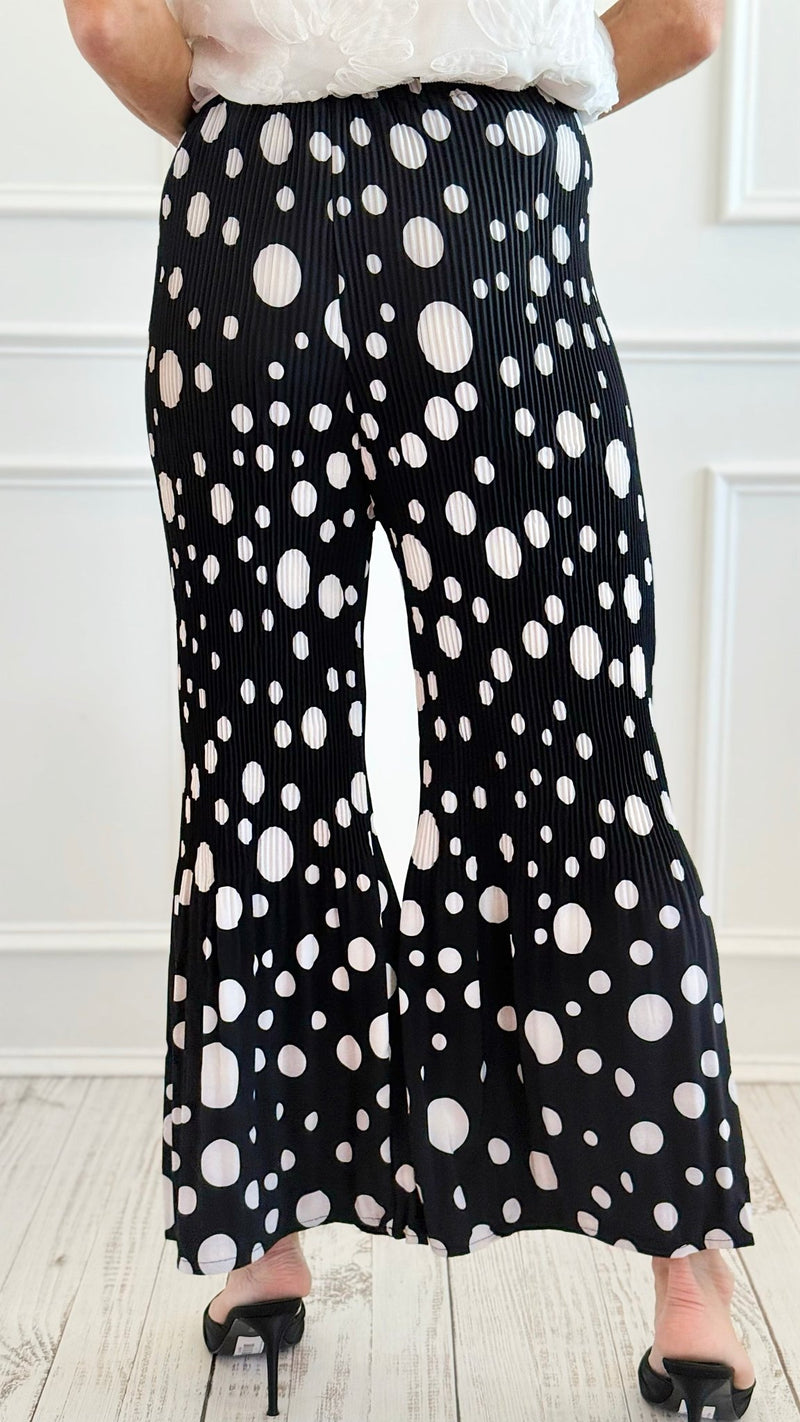 Dolce Vita Pleated Cropped Pants-100 Pants-On Blue-Coastal Bloom Boutique, find the trendiest versions of the popular styles and looks Located in Indialantic, FL