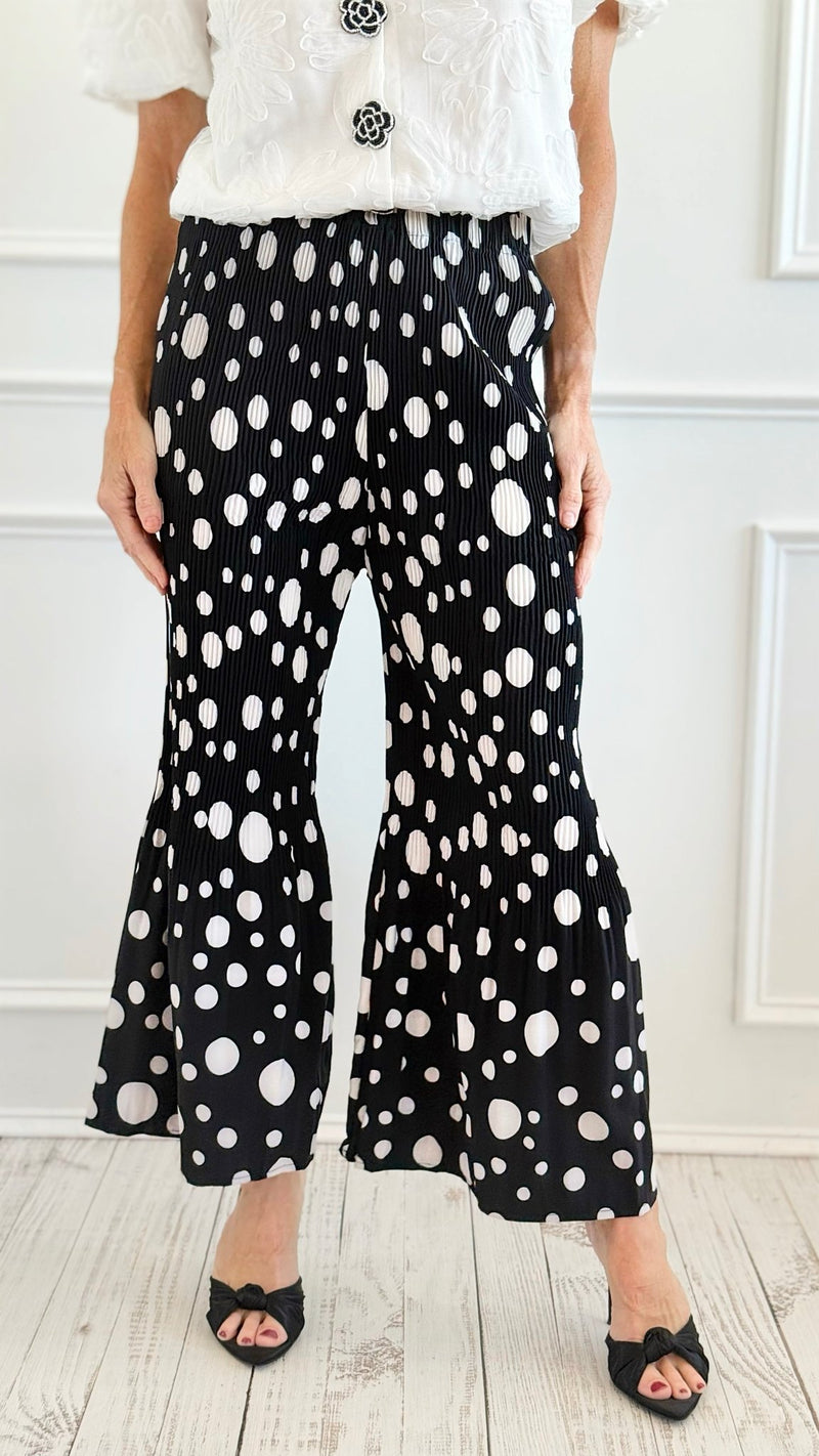 Dolce Vita Pleated Cropped Pants-100 Pants-On Blue-Coastal Bloom Boutique, find the trendiest versions of the popular styles and looks Located in Indialantic, FL