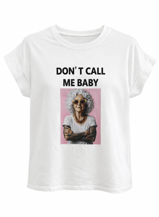 Don't Call Me Baby Italian Graphic Tee