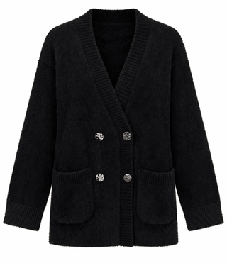 Double-Breasted Cardigan
