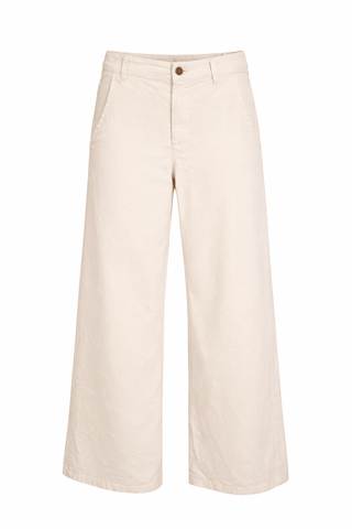 Downtown Ease Italian Pant- Ivory