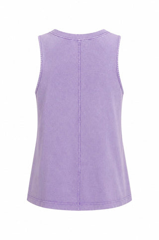 Driftstone Mineral Wash Tank - Dusty Purple