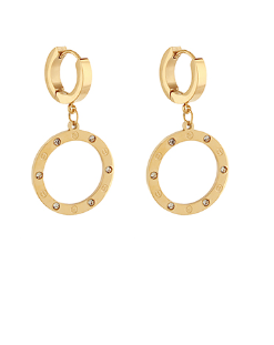 Stainless Steel Rings of Radiant Whisper Earrings-230 Jewelry-GS JEWELRY-Coastal Bloom Boutique, find the trendiest versions of the popular styles and looks Located in Indialantic, FL