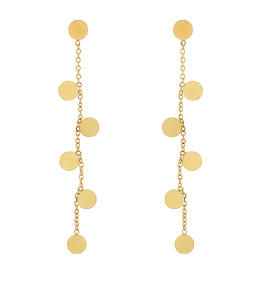 Stainless Steel Falling Petals of Light Earrings-230 Jewelry-GS JEWELRY-Coastal Bloom Boutique, find the trendiest versions of the popular styles and looks Located in Indialantic, FL