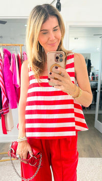 Easy Breeze Swing Top - Red