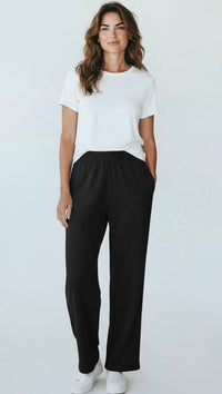 Easy Days Relaxed Fleece Pants-100 Pants-Mono B-Coastal Bloom Boutique, find the trendiest versions of the popular styles and looks Located in Indialantic, FL