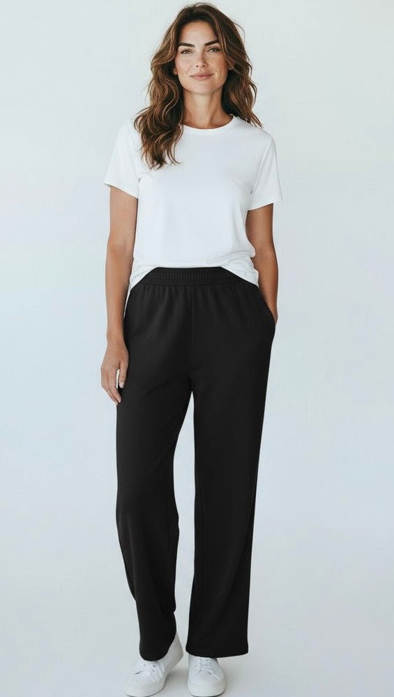Easy Days Relaxed Fleece Pants-100 Pants-Mono B-Coastal Bloom Boutique, find the trendiest versions of the popular styles and looks Located in Indialantic, FL