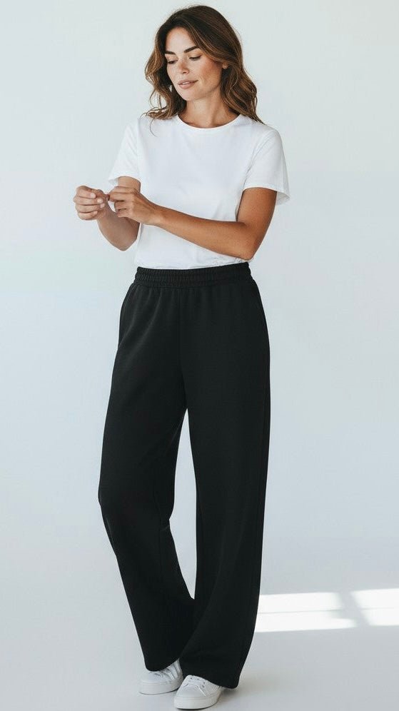 Easy Days Relaxed Fleece Pants-100 Pants-Mono B-Coastal Bloom Boutique, find the trendiest versions of the popular styles and looks Located in Indialantic, FL