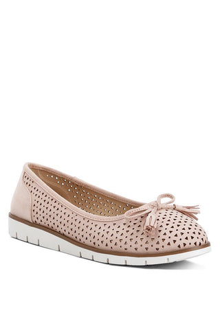 Easy Elegance Flats - Blush