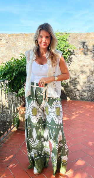 Easy Escape Italian Palazzo Pant