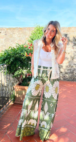 Easy Escape Italian Palazzo Pant