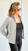Eileen Fall Shacket - Leopard-110 Long Sleeve Tops-Rosio-Coastal Bloom Boutique, find the trendiest versions of the popular styles and looks Located in Indialantic, FL