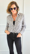Eileen Fall Shacket - Leopard-110 Long Sleeve Tops-Rosio-Coastal Bloom Boutique, find the trendiest versions of the popular styles and looks Located in Indialantic, FL