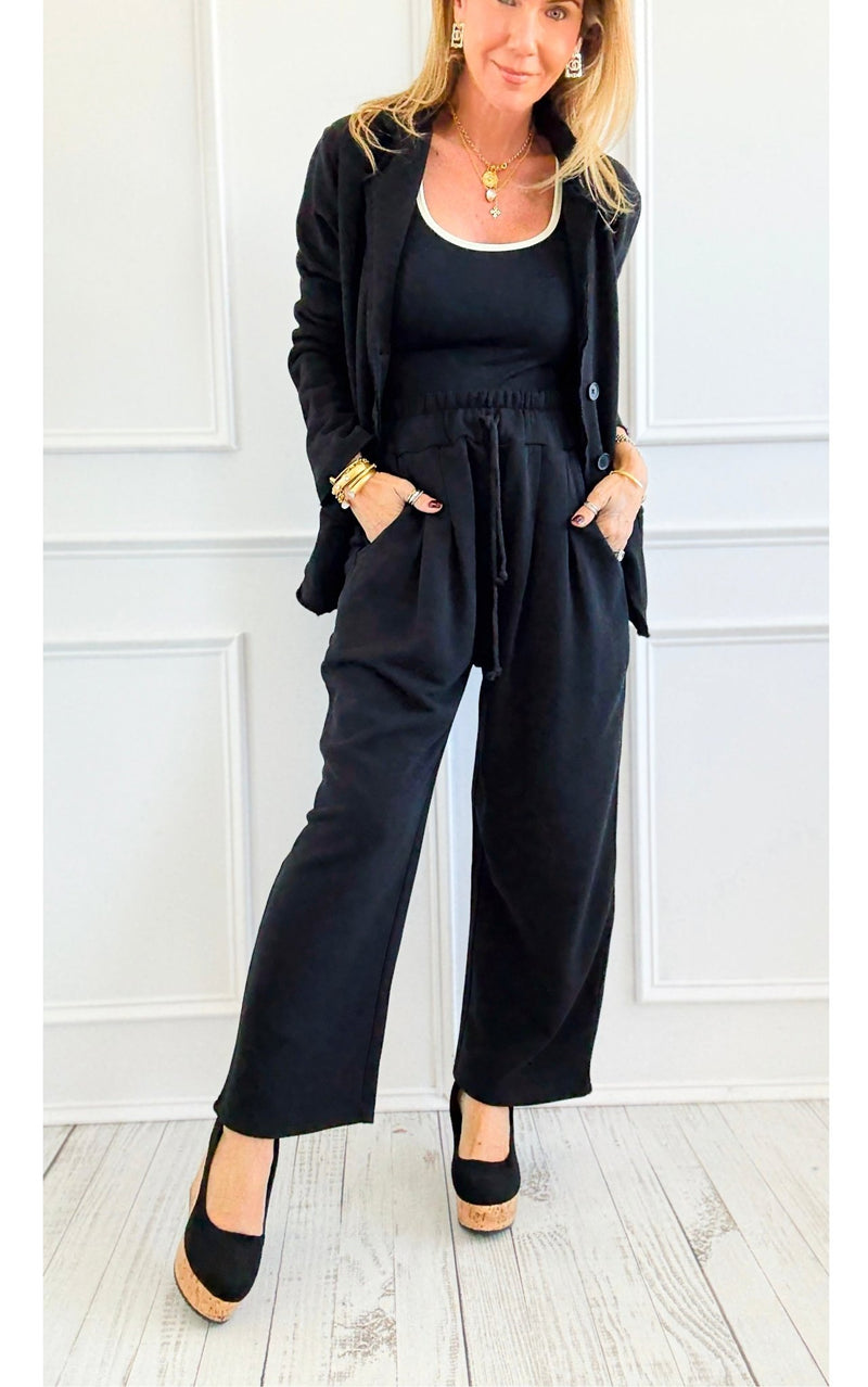 Eileen Uptown Ease Knit Pants-100 Pants-Mono B-Coastal Bloom Boutique, find the trendiest versions of the popular styles and looks Located in Indialantic, FL