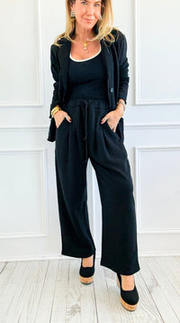 Eileen Uptown Ease Knit Pants-100 Pants-Mono B-Coastal Bloom Boutique, find the trendiest versions of the popular styles and looks Located in Indialantic, FL