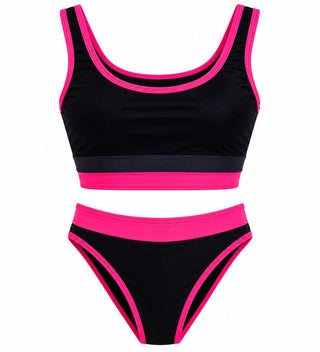 Electric Contrast Sport Energy Bikini