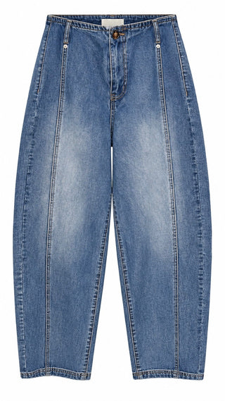 Elegant Barrel Leg Jeans