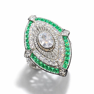 Emerald Dynasty Ring