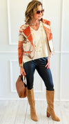 Equestrian Affair Italian Crop Jacket-160 Jackets-VANESSA-Coastal Bloom Boutique, find the trendiest versions of the popular styles and looks Located in Indialantic, FL