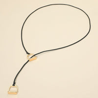 Equestrian Grace Lariat Necklace-230 Jewelry-NYW-Coastal Bloom Boutique, find the trendiest versions of the popular styles and looks Located in Indialantic, FL