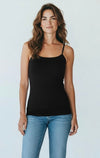 Everyday Essential Cami - Black-100 Sleeveless Tops-Active Basic-Coastal Bloom Boutique, find the trendiest versions of the popular styles and looks Located in Indialantic, FL