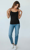 Everyday Essential Cami - Black-100 Sleeveless Tops-Active Basic-Coastal Bloom Boutique, find the trendiest versions of the popular styles and looks Located in Indialantic, FL