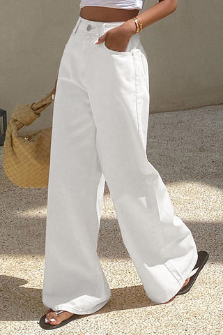 High Rise Relaxed Wide Leg Jeans