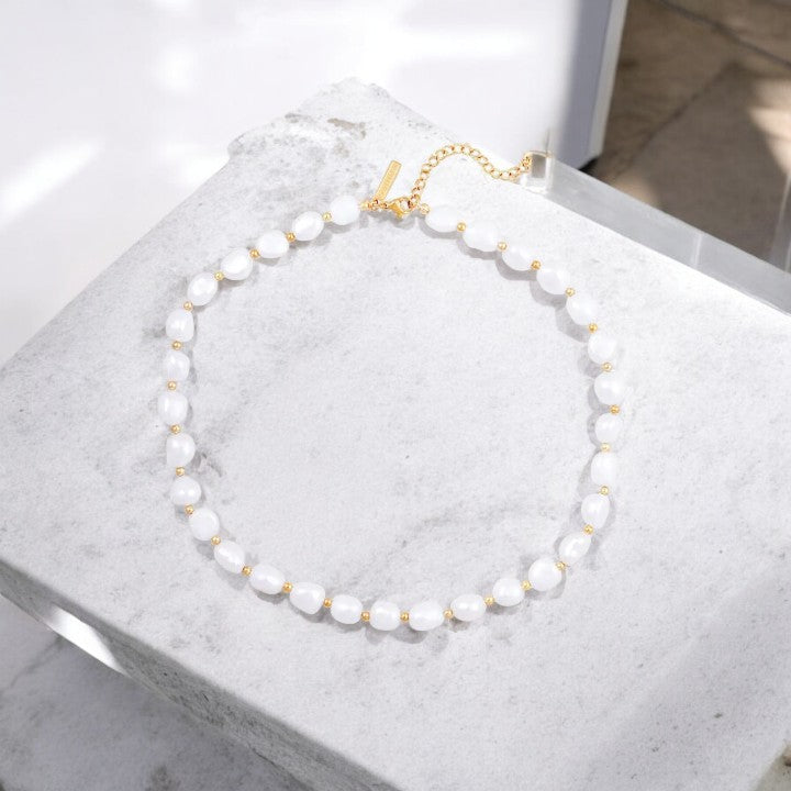 Baroque Pearl Necklace-230 Jewelry-Sahira Jewelry Design-Coastal Bloom Boutique, find the trendiest versions of the popular styles and looks Located in Indialantic, FL