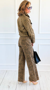 Fierce Elegance Pant Set-210 Loungewear/Sets-JJ'S FAIRYLAND-Coastal Bloom Boutique, find the trendiest versions of the popular styles and looks Located in Indialantic, FL