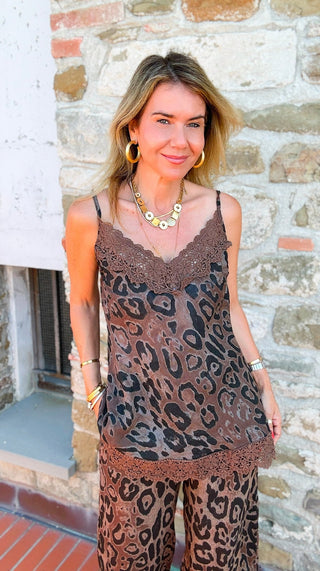 Fierce & Fabulous Italian Linen Cami